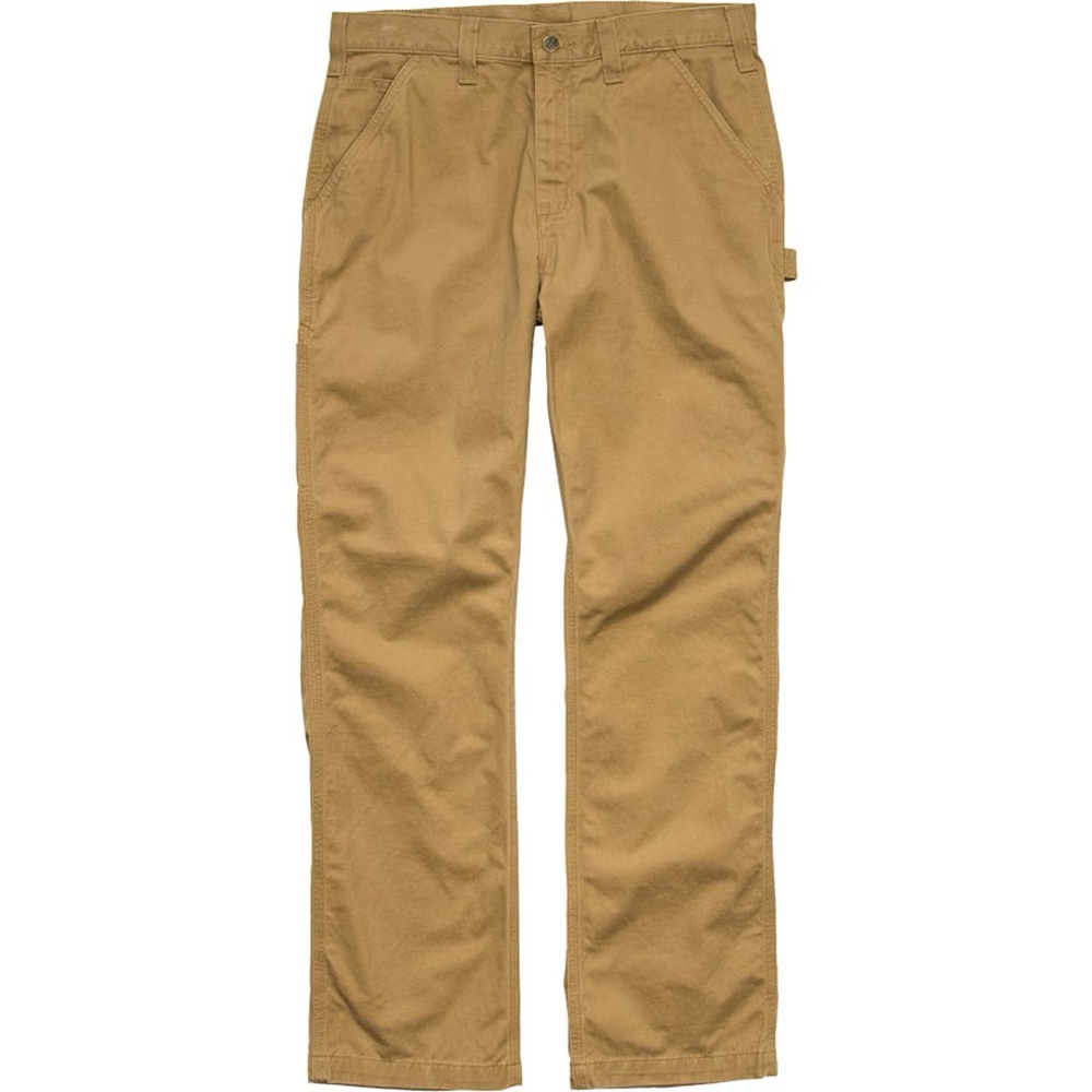 Carhartt Washed Twill Dungaree Pants in Dark Khaki 31 x 30
